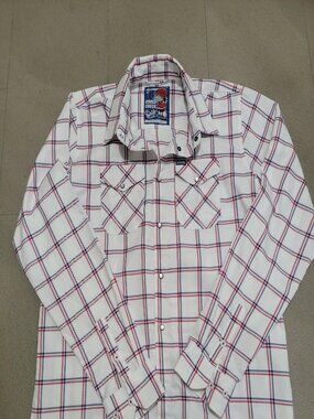 DIXXON Flannel Limited Edition Cross Check Button Down Shirt XLT